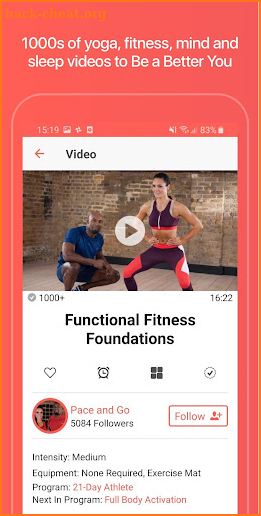 Grokker: Yoga, Fitness, Mind screenshot