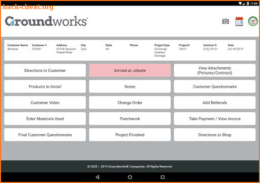 Groundworks G3-Production screenshot