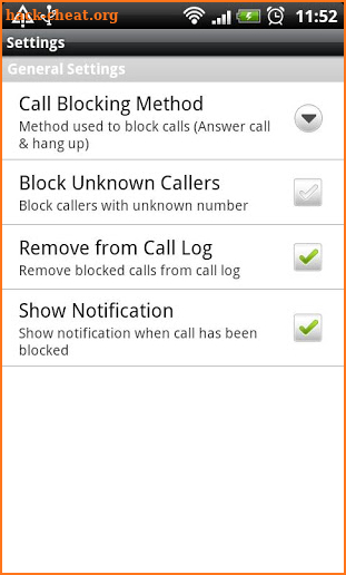 Group Blocker screenshot