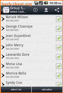 Group SMS Pro screenshot
