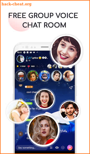 Group Voice Chatroom, Listen Together, Cuddle Lite screenshot