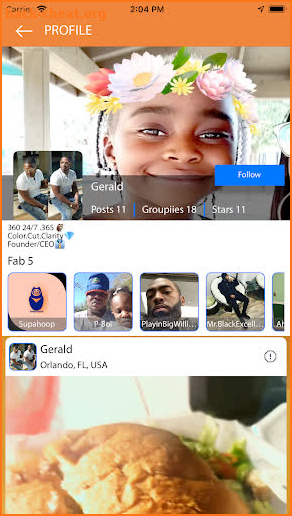 Groupiies screenshot