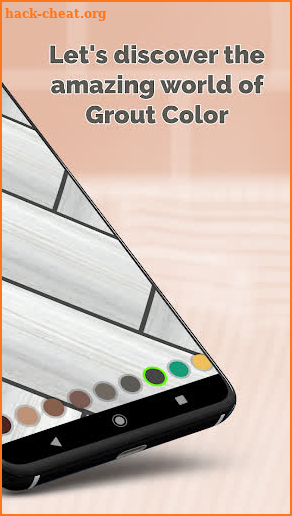 Grout Color screenshot