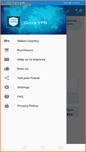Groza Free VPN - Safe Private & Invisible screenshot