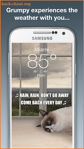 Grumpy Cat Weather screenshot