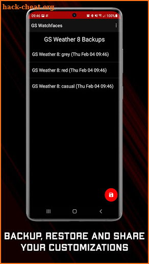 GS Watchfaces screenshot