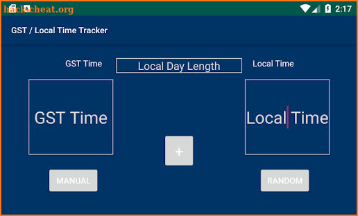 GST / Local Time Tracker screenshot