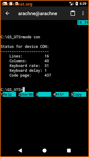 GSW ConnectBot (free trial) - Telnet/SSH Client screenshot