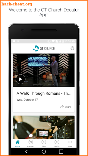 GT Church Decatur screenshot