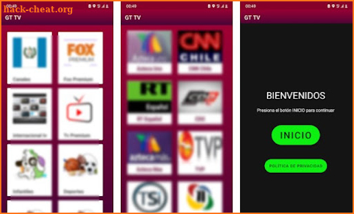 GT IPTV APK 2022 screenshot