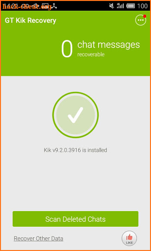 GT Kik Recovery screenshot