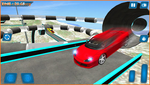 GT Racing: Skydrive stunt Timeless Race simulator screenshot