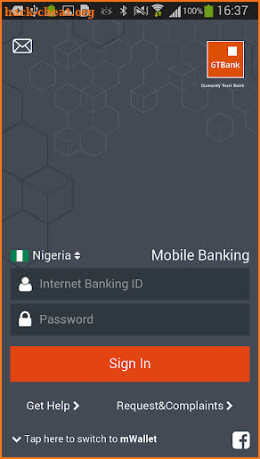 GTBank screenshot