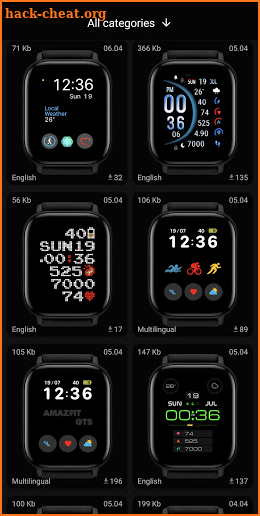 GTS 2 - WatchFaces for Amazfit GTS 2 screenshot