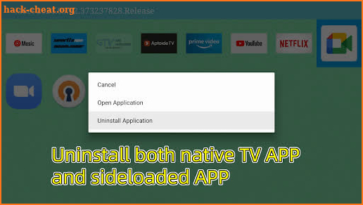 GTV APK Uninstaller screenshot