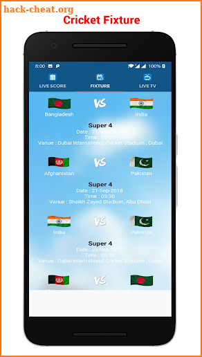 Gtv Live Cricket - BD vs ZIM live screenshot