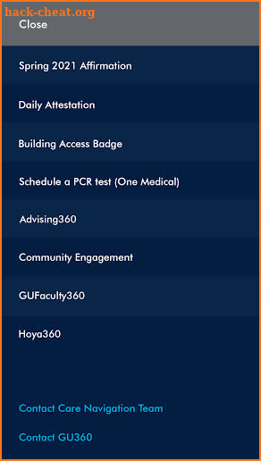 GU360 Building Access Badge screenshot