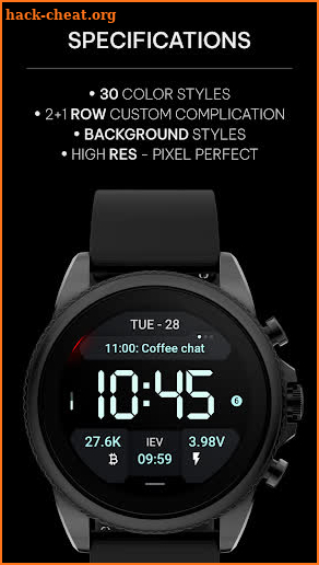 Guard: Wear OS watch face screenshot