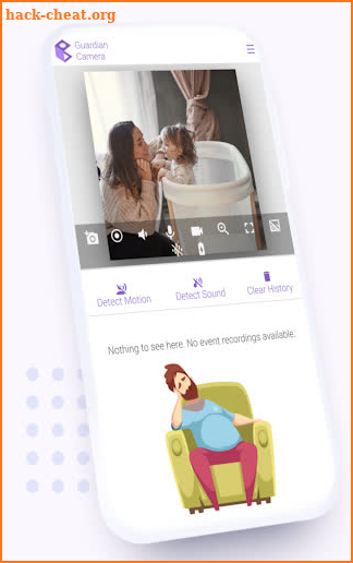 Guardian Camera - CCTV Surveillance & Baby Monitor screenshot