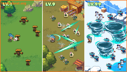 Guardian War: RPG Pixel Games screenshot