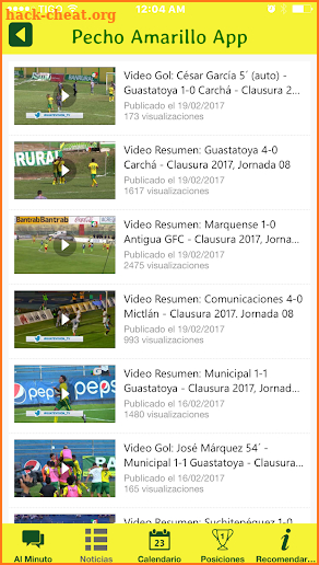 Guastatoya Noticias - Futbol de los Pecho Amarillo screenshot