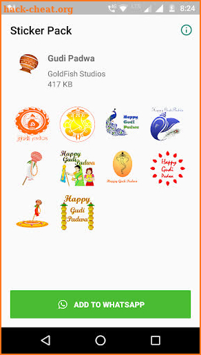 Gudi Padwa WhatsApp Stickers screenshot