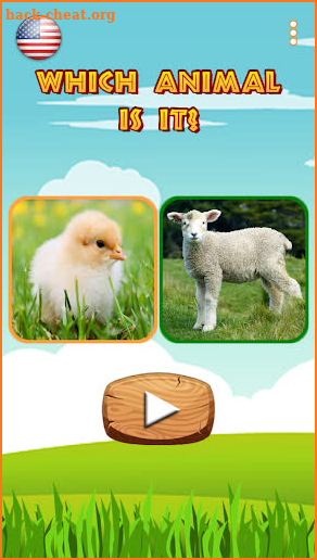 Guess animal sounds and names screenshot