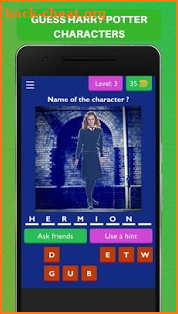 Guess Harry Potter Characters Game Quiz screenshot