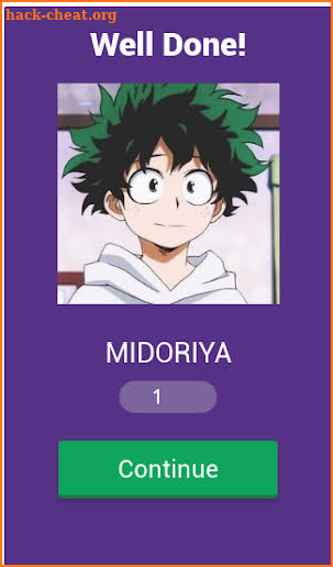 Guess My Hero Academia Character screenshot