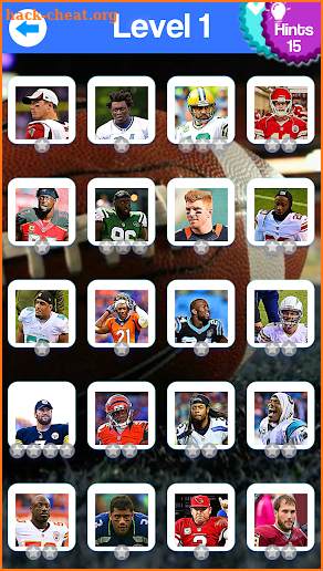 Guess NFL Player screenshot