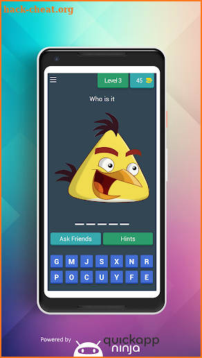 Guess the Angry Birds screenshot