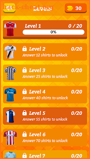 Guess the 👕 Football Shirt quiz 2018 - all clubs screenshot