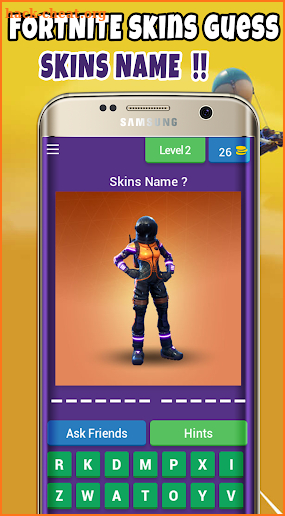 Guess The Fortnite Skins Quiz screenshot