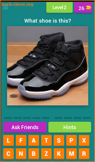 Guess the Shoe Quiz screenshot