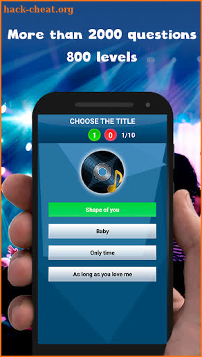 Guess the song – free music quiz screenshot