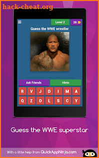 Guess The WWE Wrestler screenshot