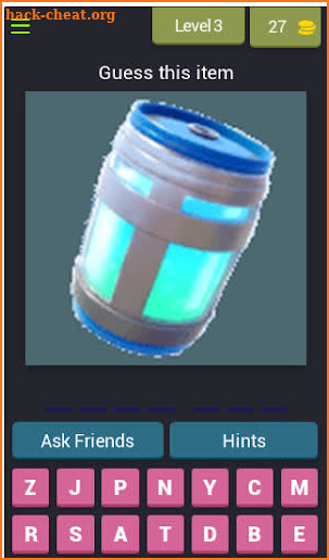 Guesses the object of FORTNITE screenshot