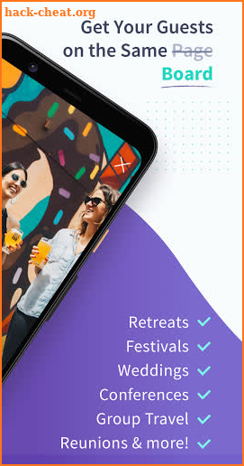 Guestboard – Better Group Events screenshot