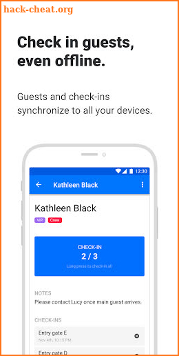 Guestlist: Event Check-In App screenshot