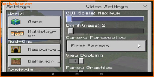 GUI Hack PE Addon screenshot