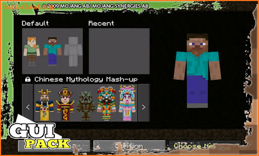 GUI Pack Mod to Minecraft PE screenshot