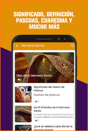 Guía de Semana Santa screenshot