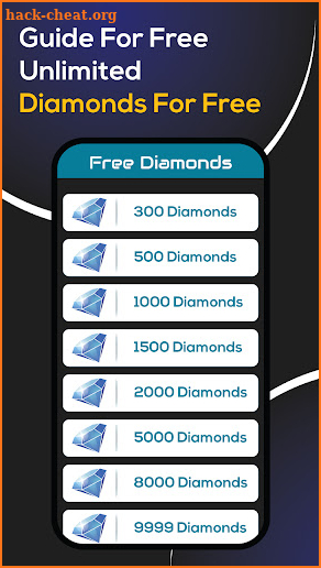 Guide and Free Diamonds for Free Free screenshot