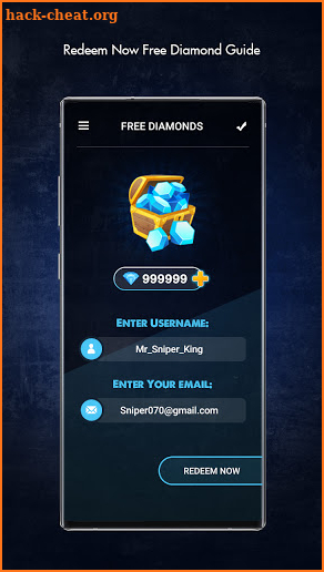 Guide and Free Free Diamonds for Free screenshot