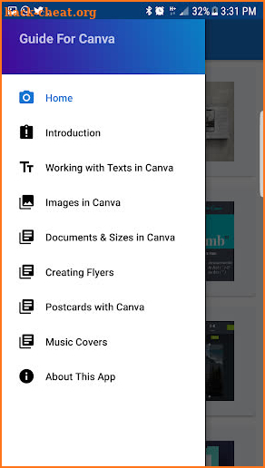 Guide and Learn for Canva - Learn Graphic Design screenshot