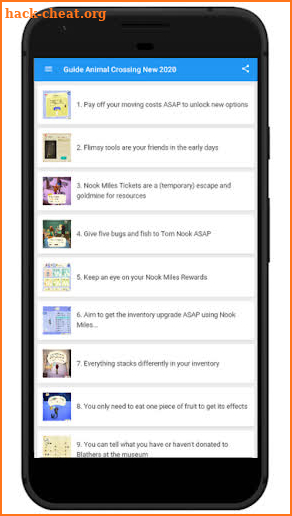 Guide Animal Crossing New 2020 screenshot