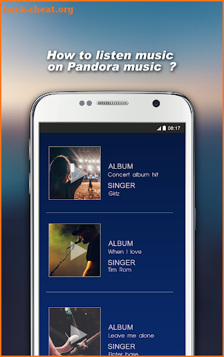 Guide Begin For Pandora Music screenshot