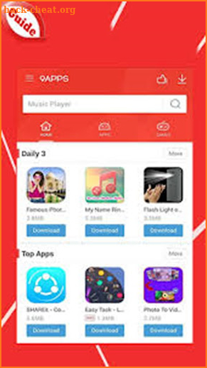Guide For 9 App Mobile Market screenshot