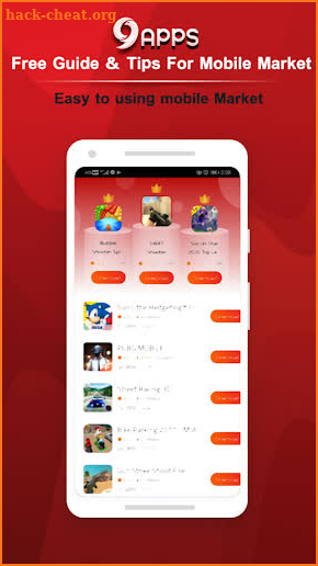 Guide for 9app Mobile Market screenshot