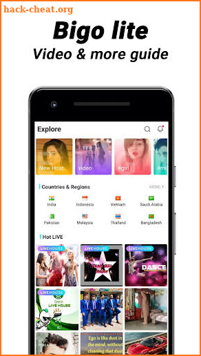 Guide For Bigo Lite In Hindi - Live App screenshot